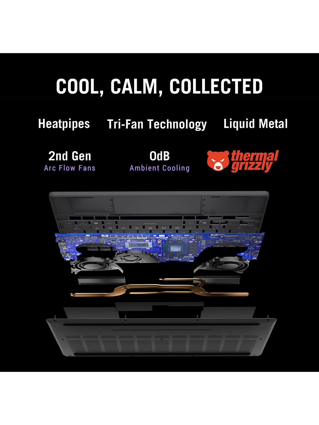  image of asus-zephyrus-g-14nbspgaming-laptop-14in-wqxganbspgeforce-rtx-5070-amd-ryzen-9-32gb-ram-1tb-ssdnbsp--grey