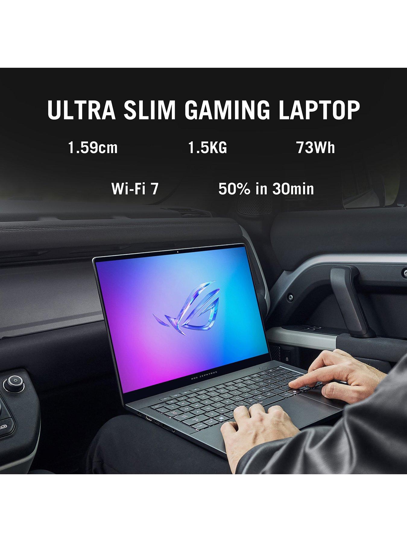  image of asus-zephyrus-g-14nbspgaming-laptop-14in-wqxganbspgeforce-rtx-5070-amd-ryzen-9-32gb-ram-1tb-ssdnbsp--grey