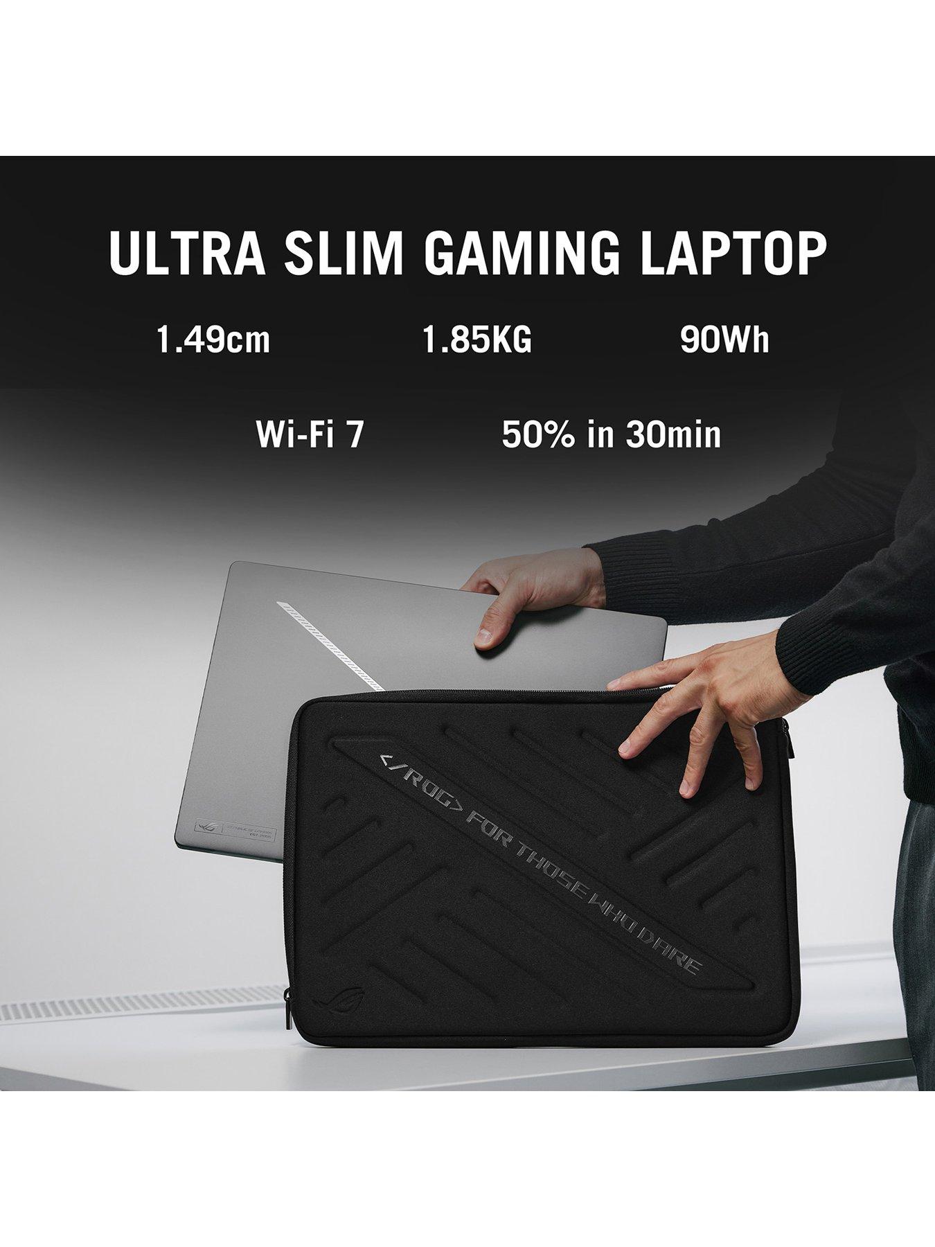 Image 6 of 7 of Asus Zephyrus Gaming Laptop - GeForce RTX 5060 - Intel Core Ultra 9 - 32GB RAM - 1TB SSD - 16in WQXGA - Grey