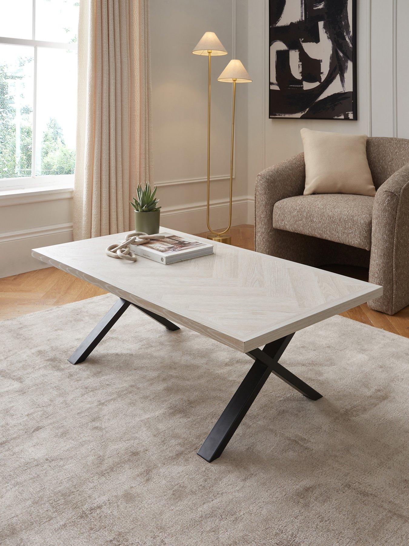 Image 1 of 6 of Very Home Kaia Coffee Table - Grey/Black - FSC&reg; Certified