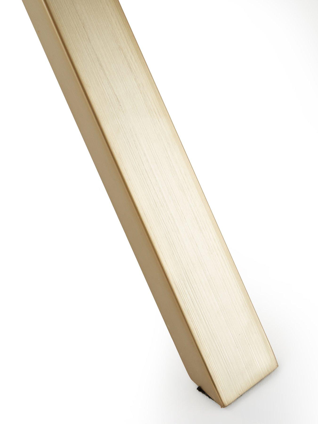 Image 5 of 7 of Very Home Kaia Large Side Table - Brass/Light Oak&nbsp;- FSC&reg; Certified