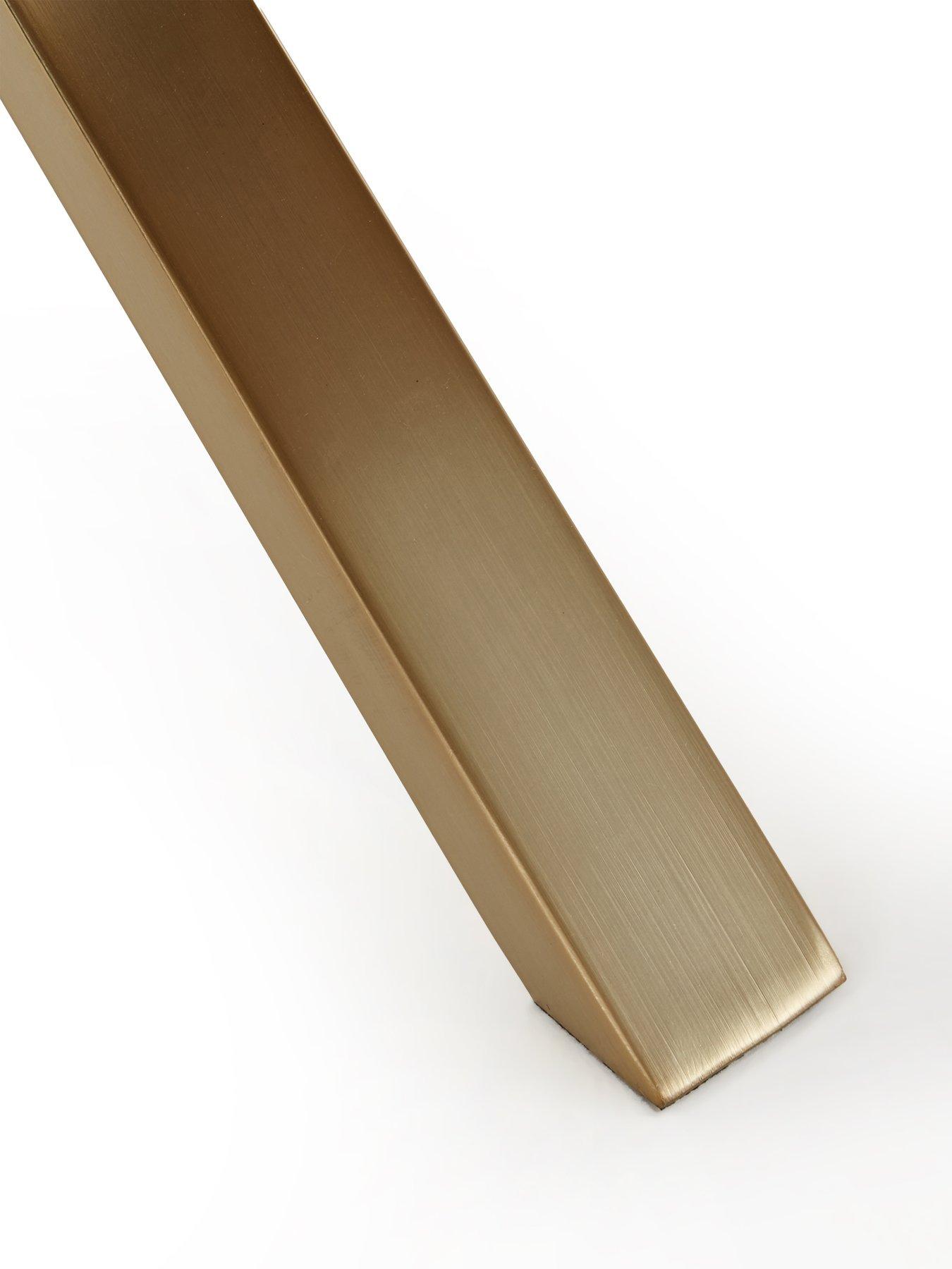 Image 6 of 6 of Very Home Kaia Coffee Table - Brass/Light Oak&nbsp;- FSC&reg; Certified