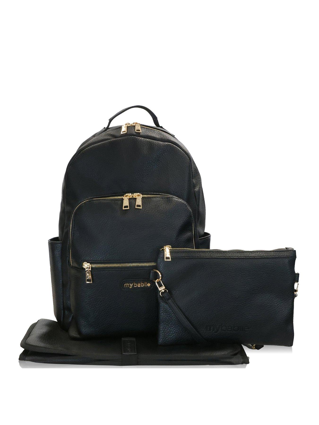 my-babiie-backpack-pro-changing-bag-black-gold