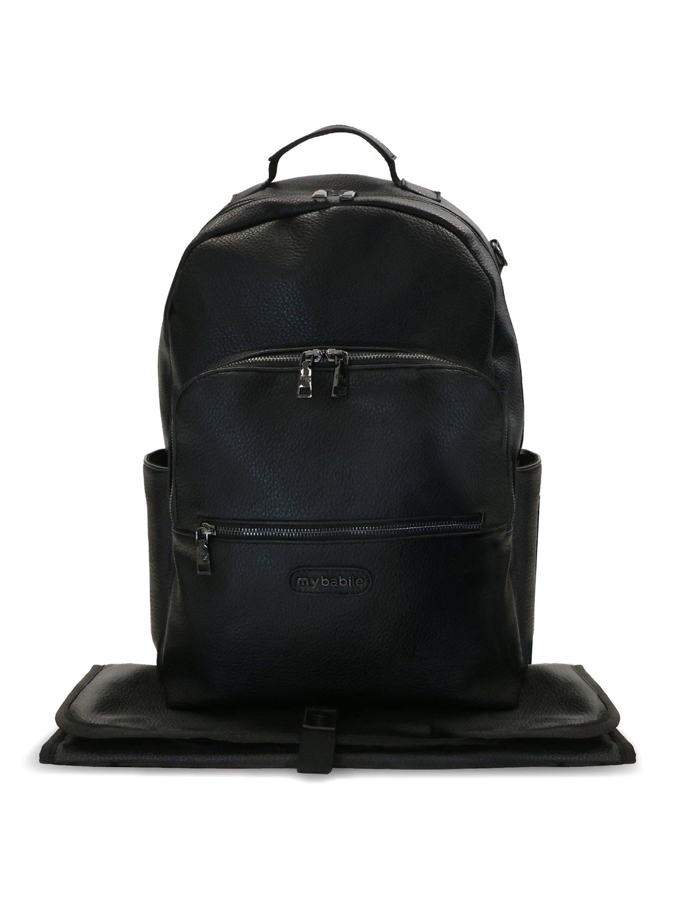 My Babiie Backpack Pro Changing Bag - Black / Gunmetal