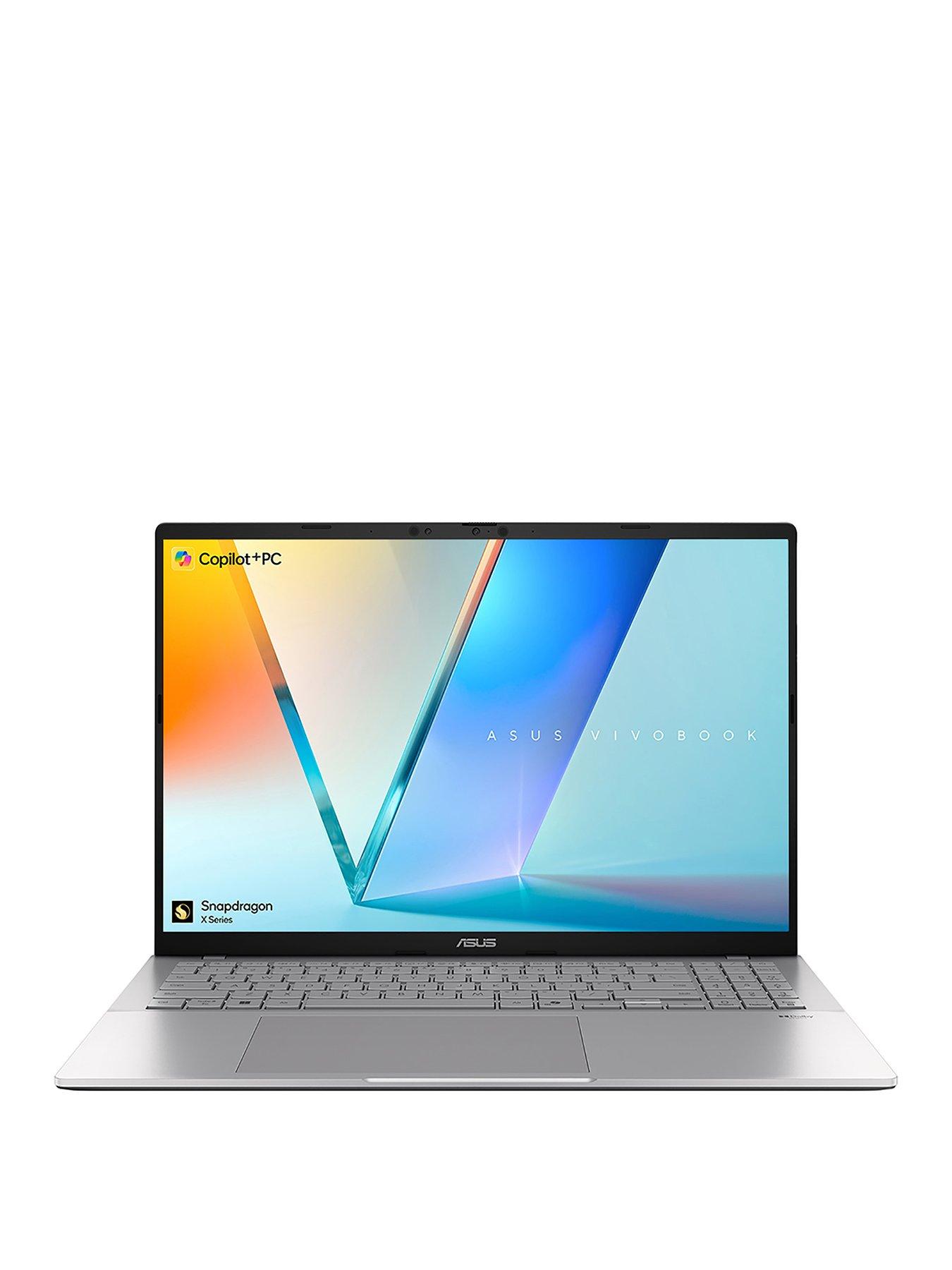 front image of asus-vivobook-s-copilot-pc-snapdragon-xnbsp--16gb-ram-512gb-ssd-16in-wqxgawq-silver