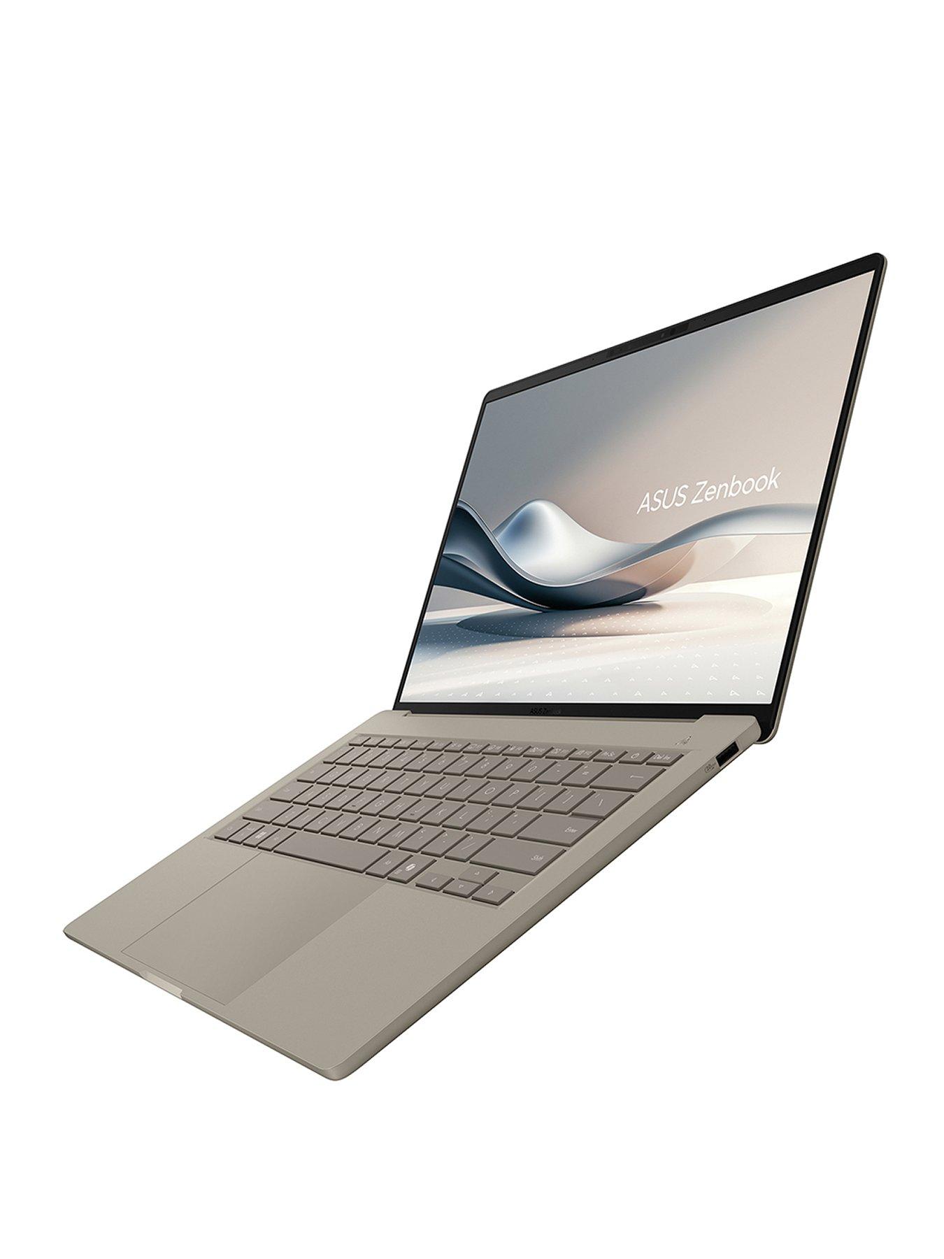  image of asus-zenbook-a14nbspcopilot-pc-laptop-14in-wuxga-oled-qualcomm-snapdragon-x-16gb-ram-1tb-ssdnbsp--gold