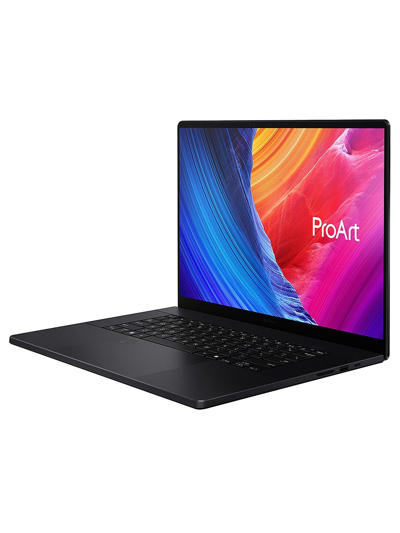  image of asus-proart-p16-laptop-copilot-pc-16in-wquxgawqu-oled-geforce-rtx-5070-amd-ryzen-ai-9-32gb-ram-1tb-ssd-black
