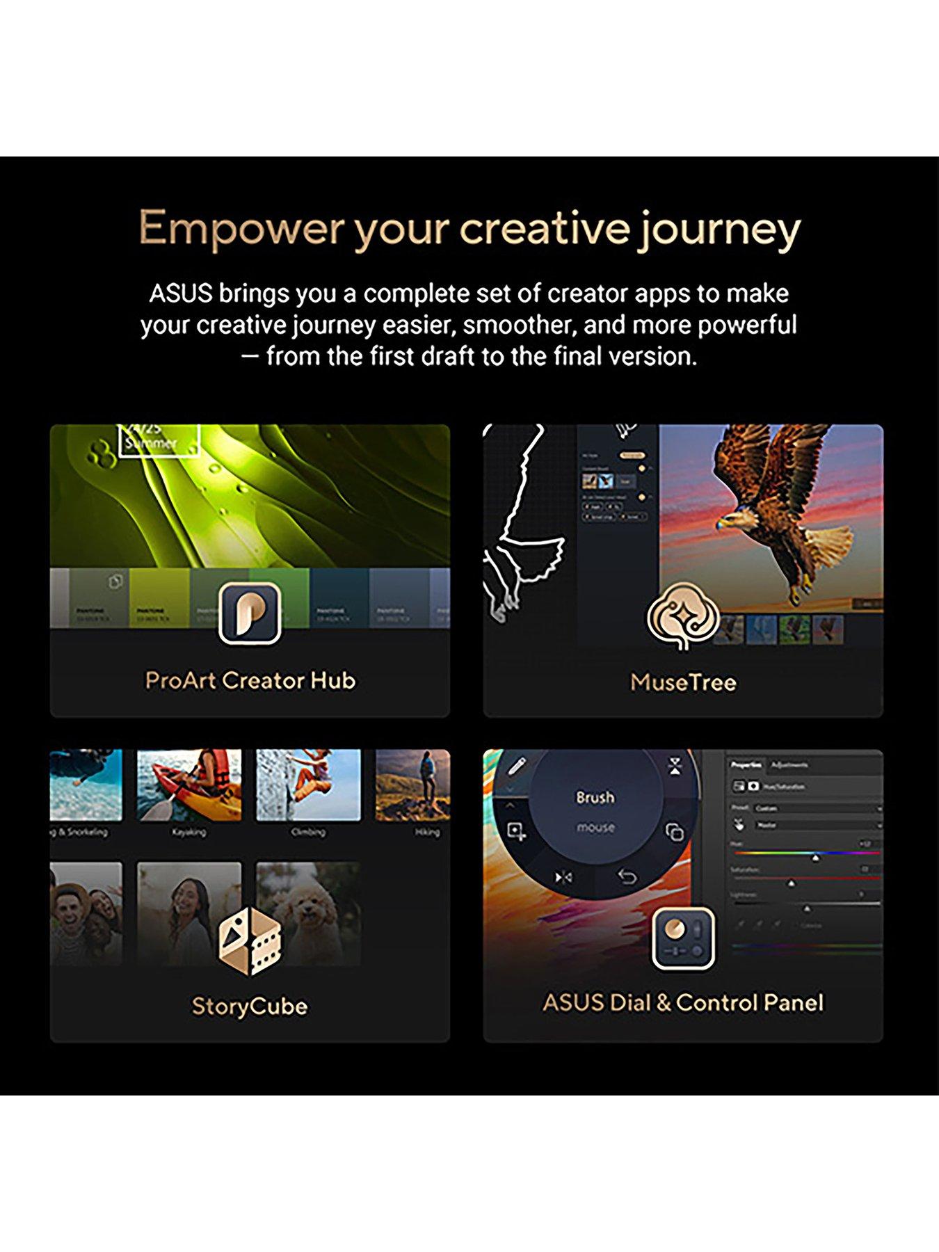  image of asus-proart-p16-laptop-copilot-pc-16in-wquxgawqu-oled-geforce-rtx-5070-amd-ryzen-ai-9-32gb-ram-1tb-ssd-black