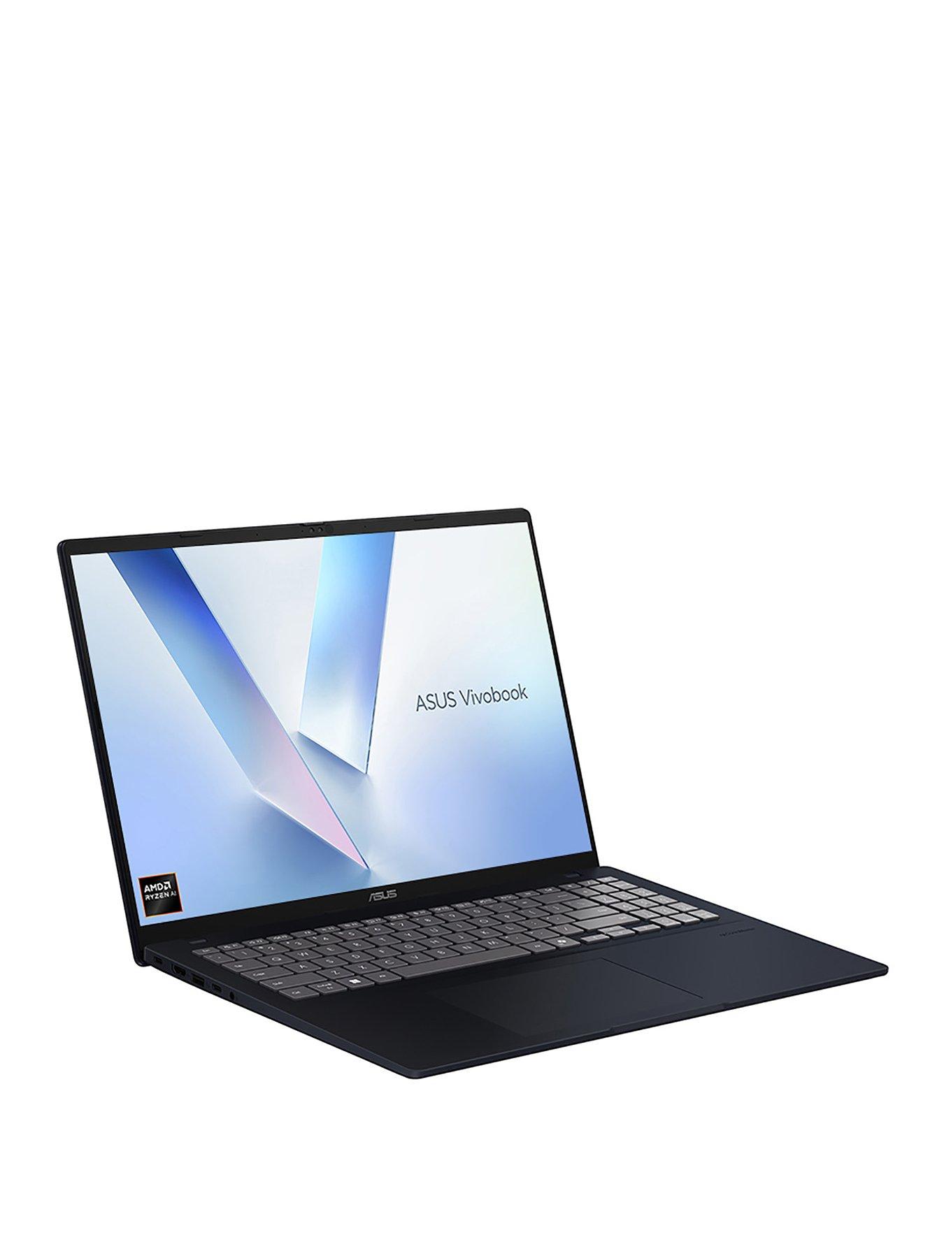 Image 2 of 7 of Asus Vivobook 16 Copilot+ PC - AMD Ryzen AI 7 - 16GB RAM - 1TB SSD - 16in WUXGA(WU) - Blue