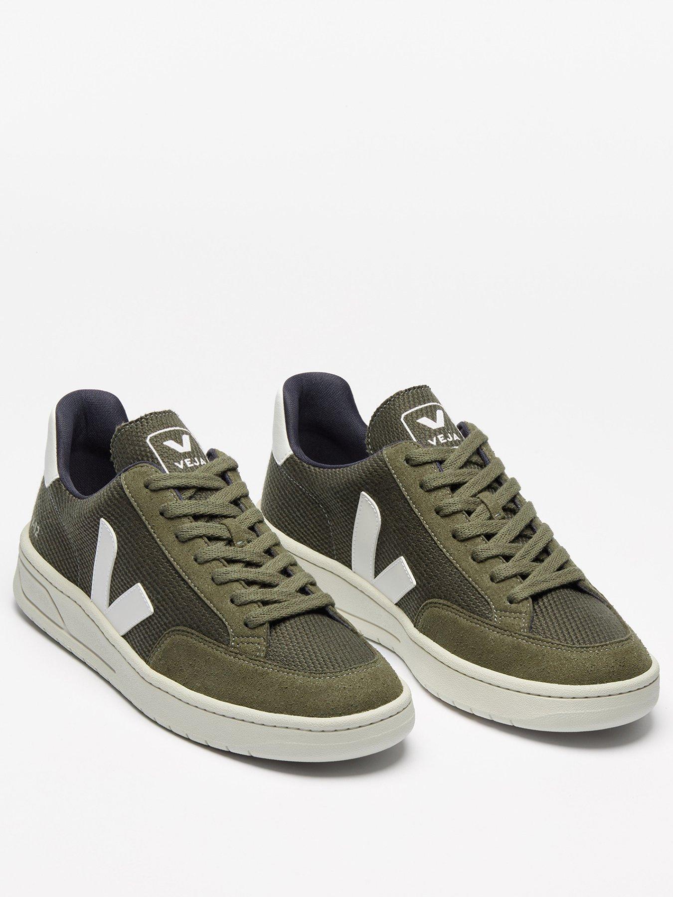 Image 2 of 3 of Veja Mens V-12 B-Mesh Trainers - Green