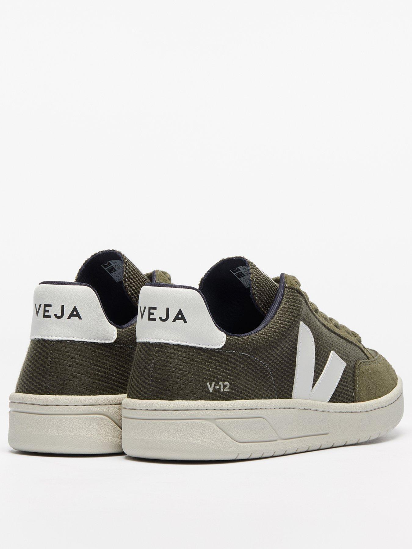 Image 3 of 3 of Veja Mens V-12 B-Mesh Trainers - Green