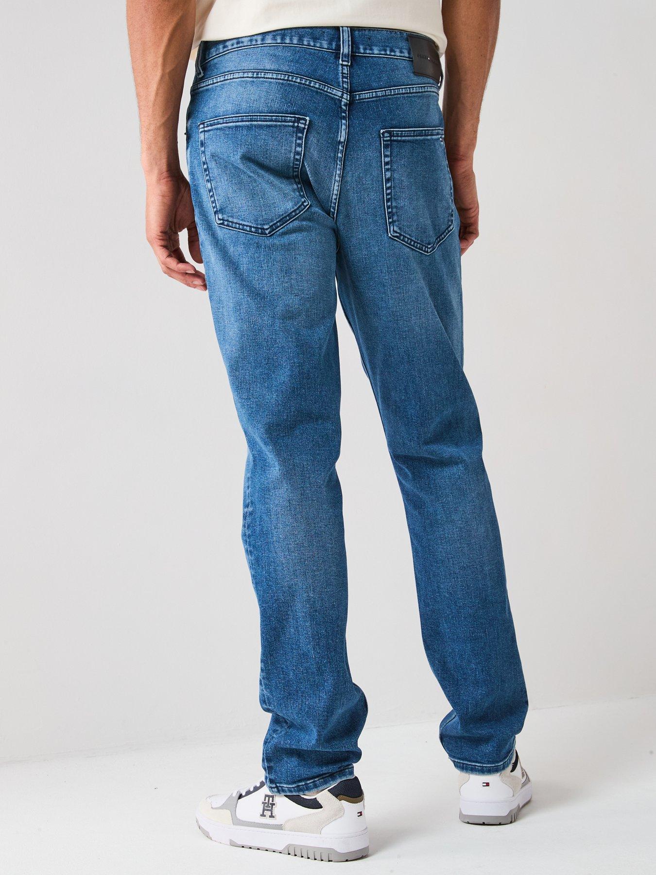 Image 2 of 4 of Tommy Hilfiger Straight Denton Oliver Blu Jeans - Blue
