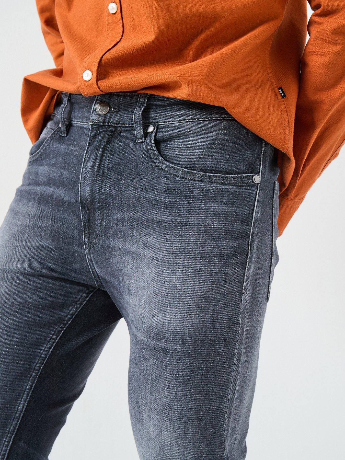  image of boss-c-delaware-cashmere-touch-slim-fit-jeans-grey