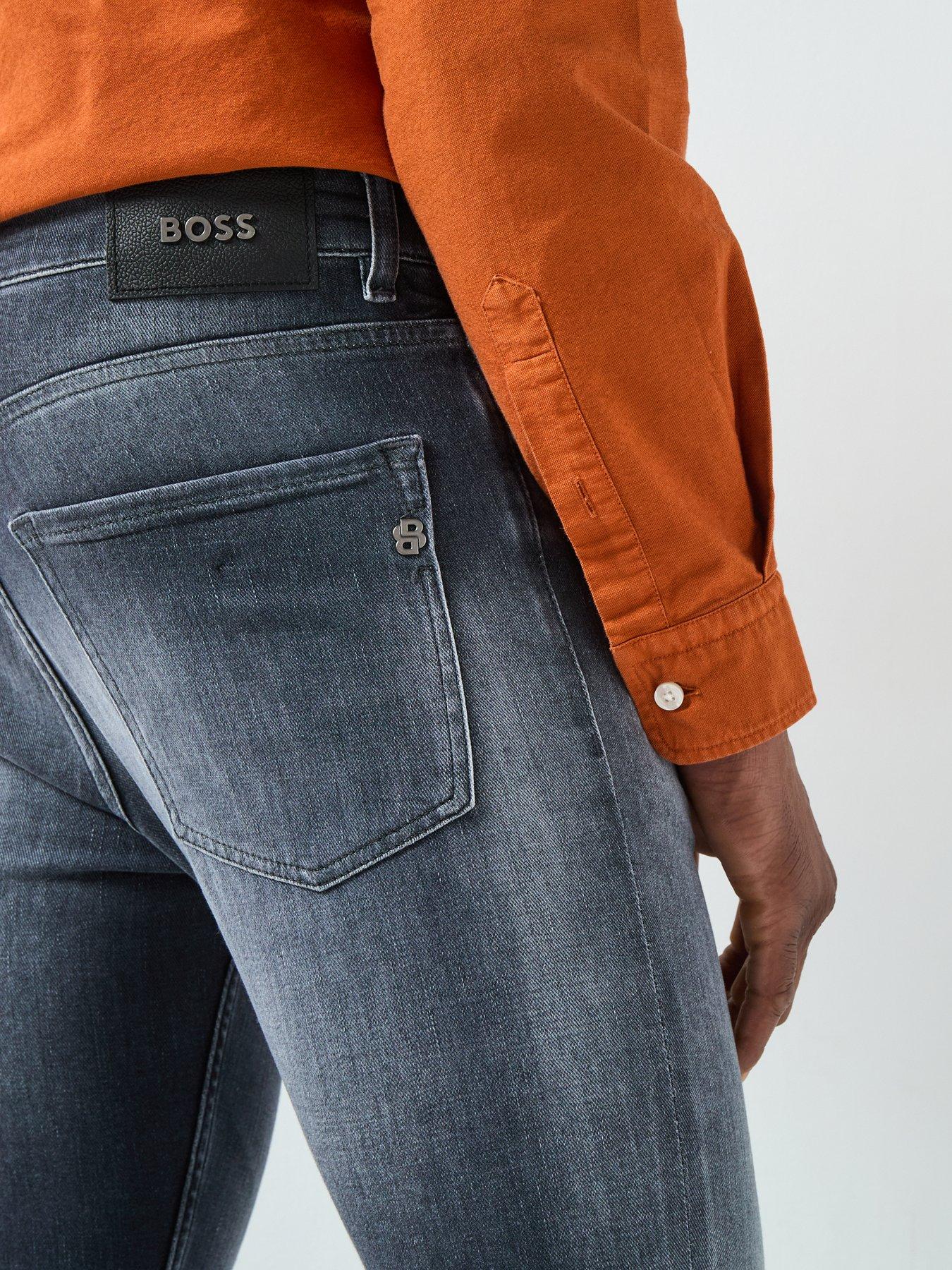  image of boss-c-delaware-cashmere-touch-slim-fit-jeans-grey