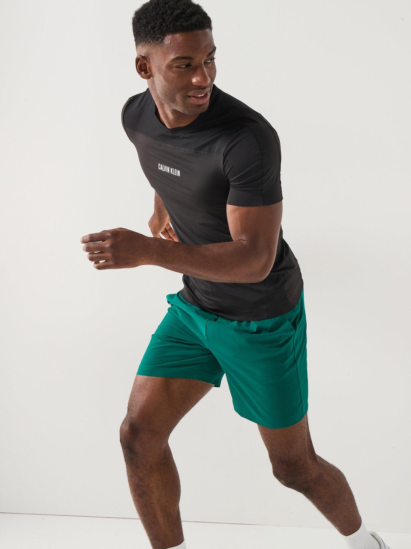  image of calvin-klein-sport-ck-intense-power-baselayer-t-shirt-black