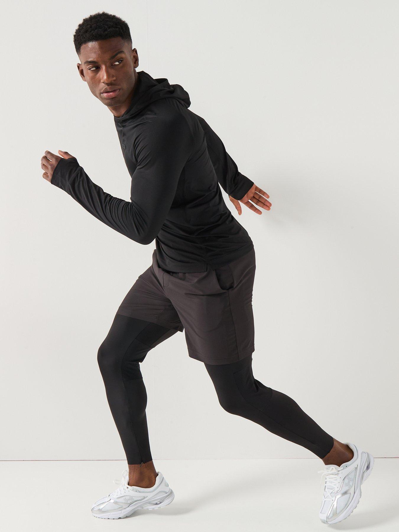 Image 6 of 6 of Calvin Klein Sport Ck Sport Intense Power Full Length Tights - Black