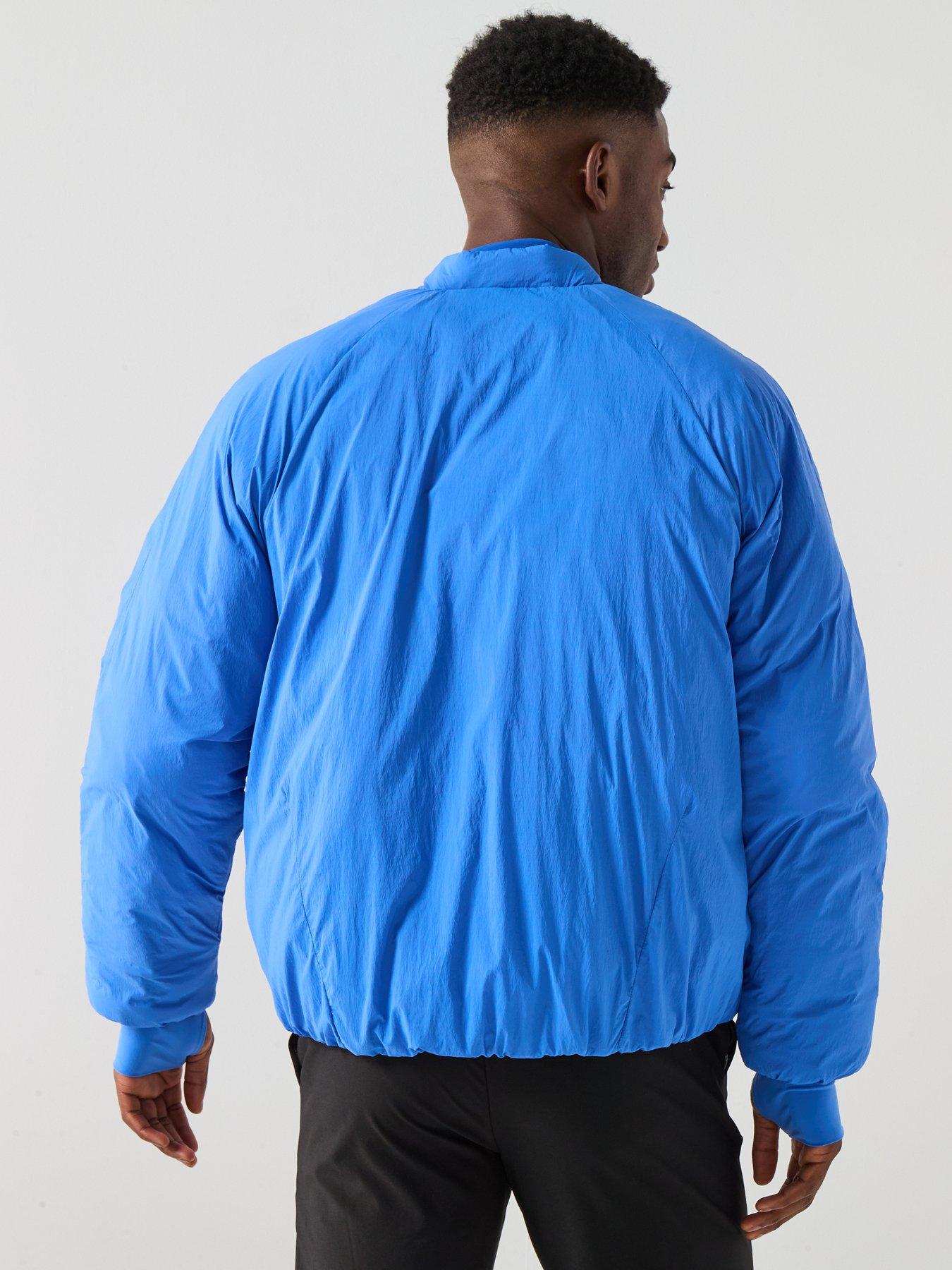 Image 2 of 6 of Calvin Klein Sport CK Commuter Padded Bomber Jacket - Blue