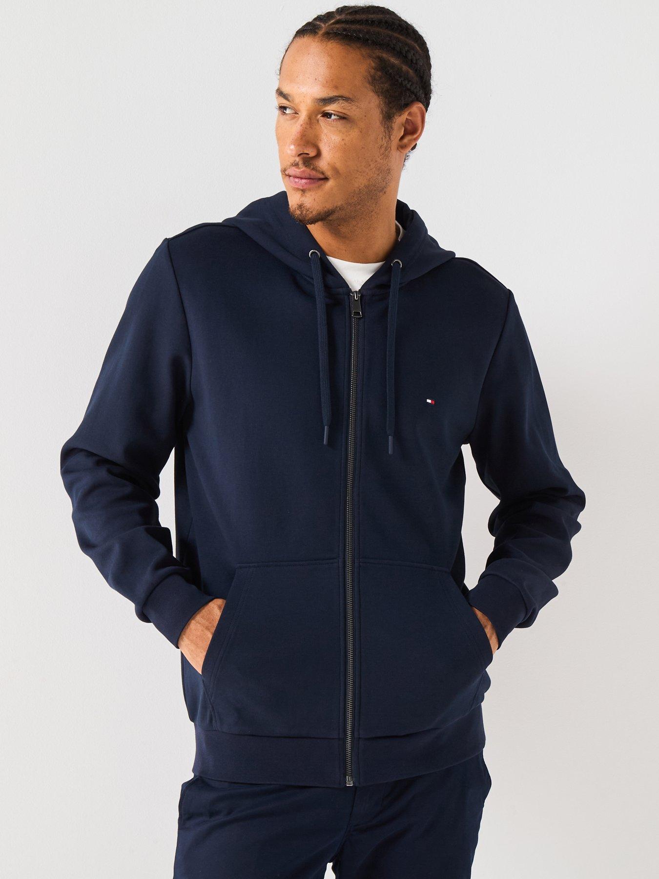 undefined Essential Intechno Zip Hoodie - Navy