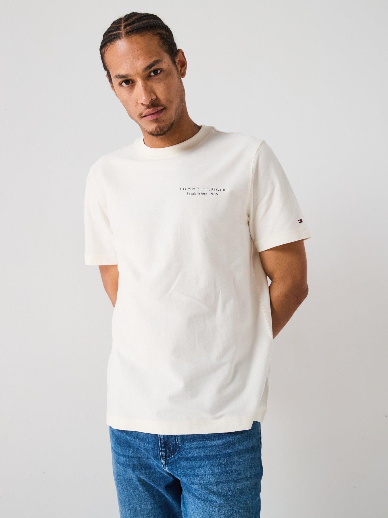 Image 6 of 6 of Tommy Hilfiger Photo Print Graphic T-Shirt - Off White