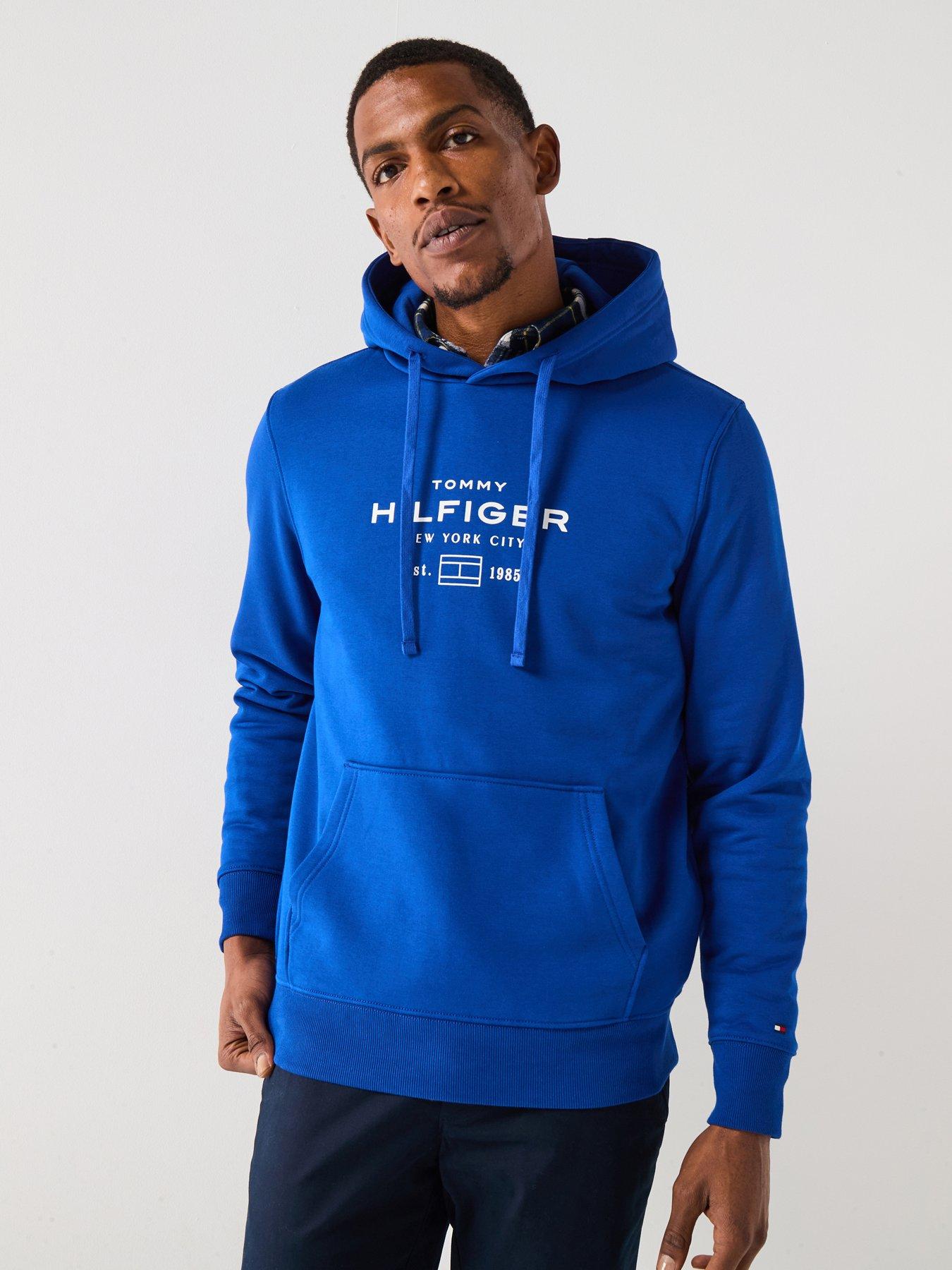 undefined Oval Graphic Hoodie - Bright Blue