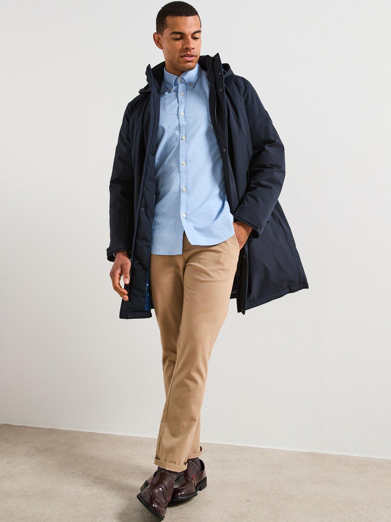 Image 1 of 5 of Tommy Hilfiger Tech Hooded Padded Parka - Navy