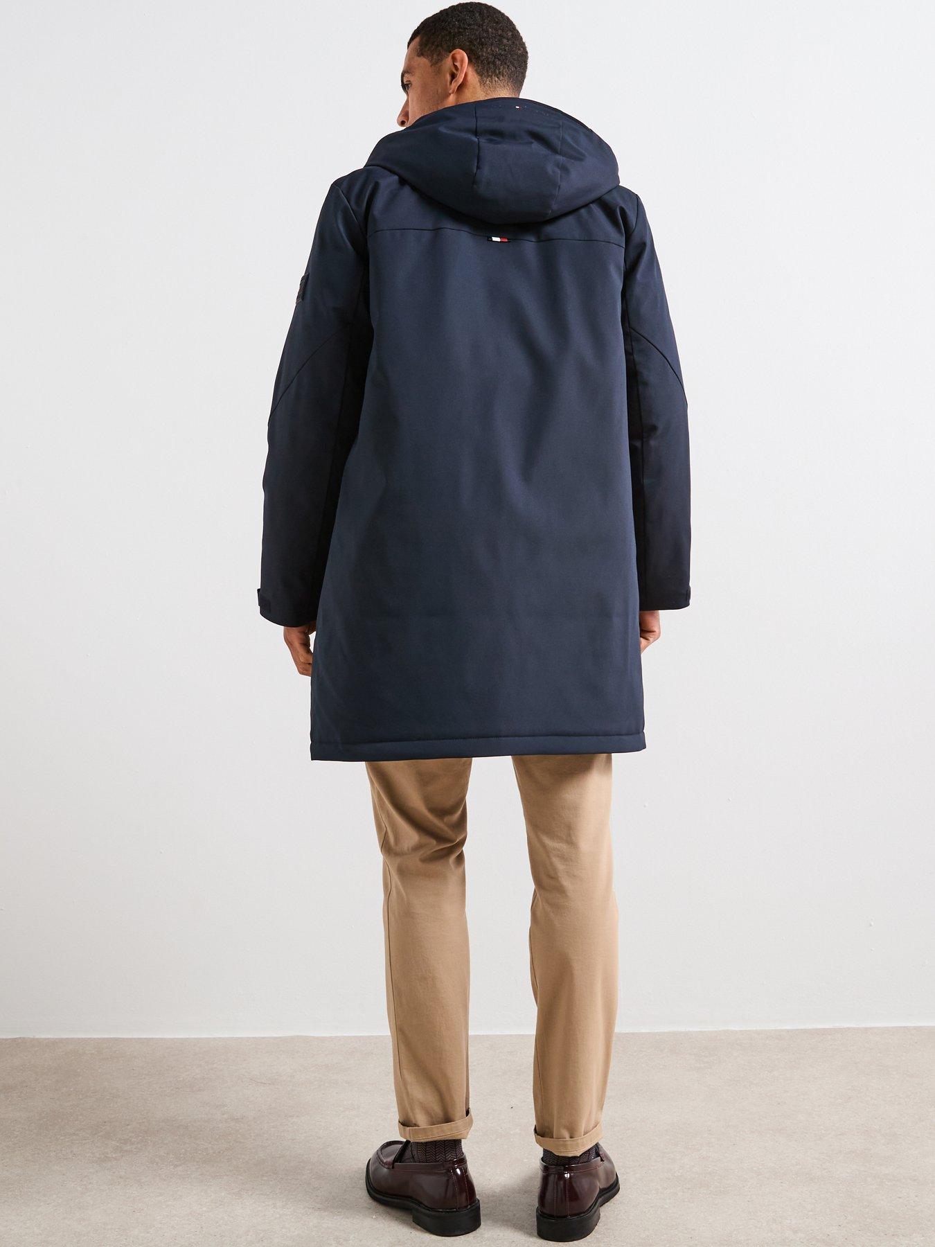 Image 2 of 5 of Tommy Hilfiger Tech Hooded Padded Parka - Navy