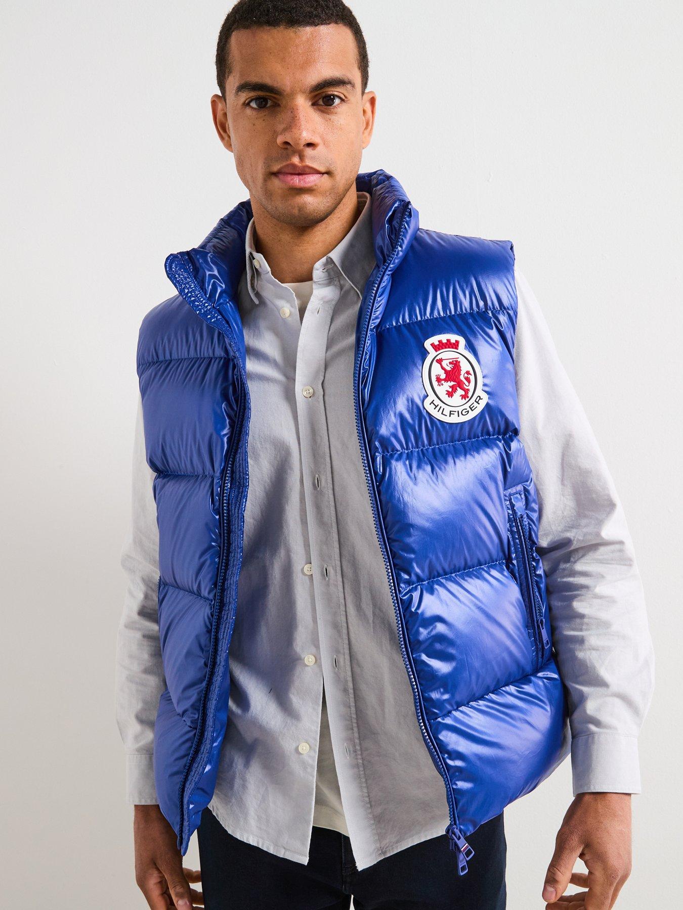 Tommy Hilfiger Crest Padded Gilet - Bright Blue