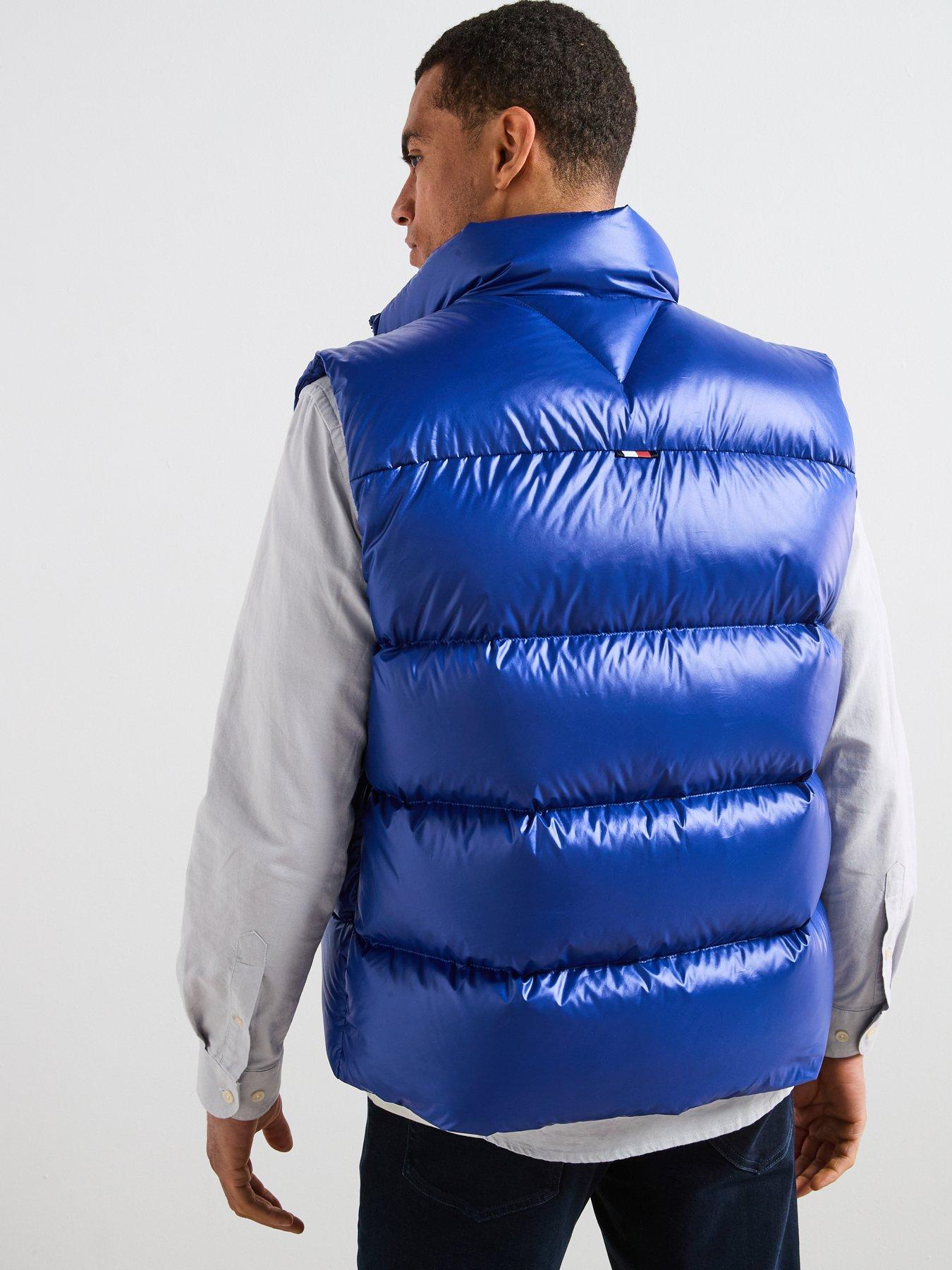 Image 2 of 6 of Tommy Hilfiger Crest Padded Gilet - Bright Blue