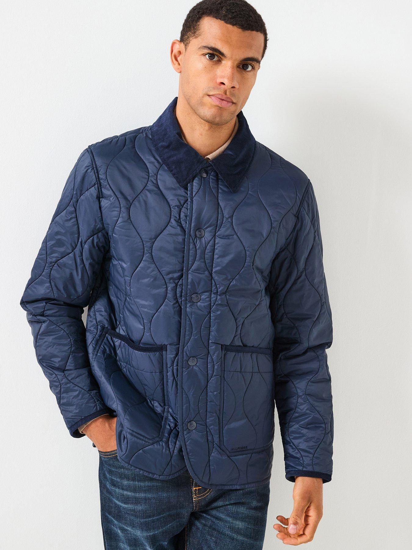 Image 1 of 6 of Tommy Hilfiger Onion Quilted Jacket - Navy