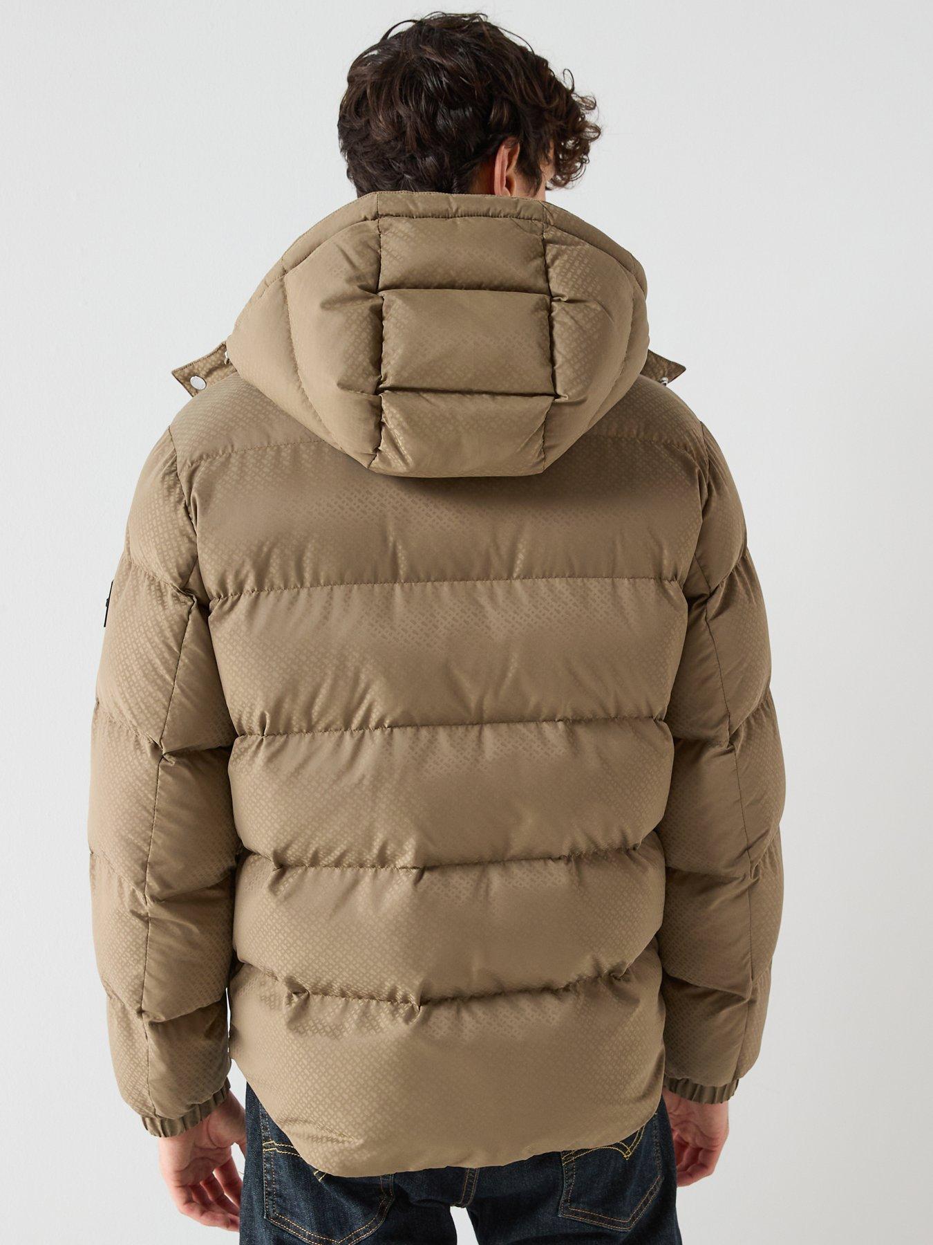stillFront image of boss-h-corbinian5-quilted-jacket-brown