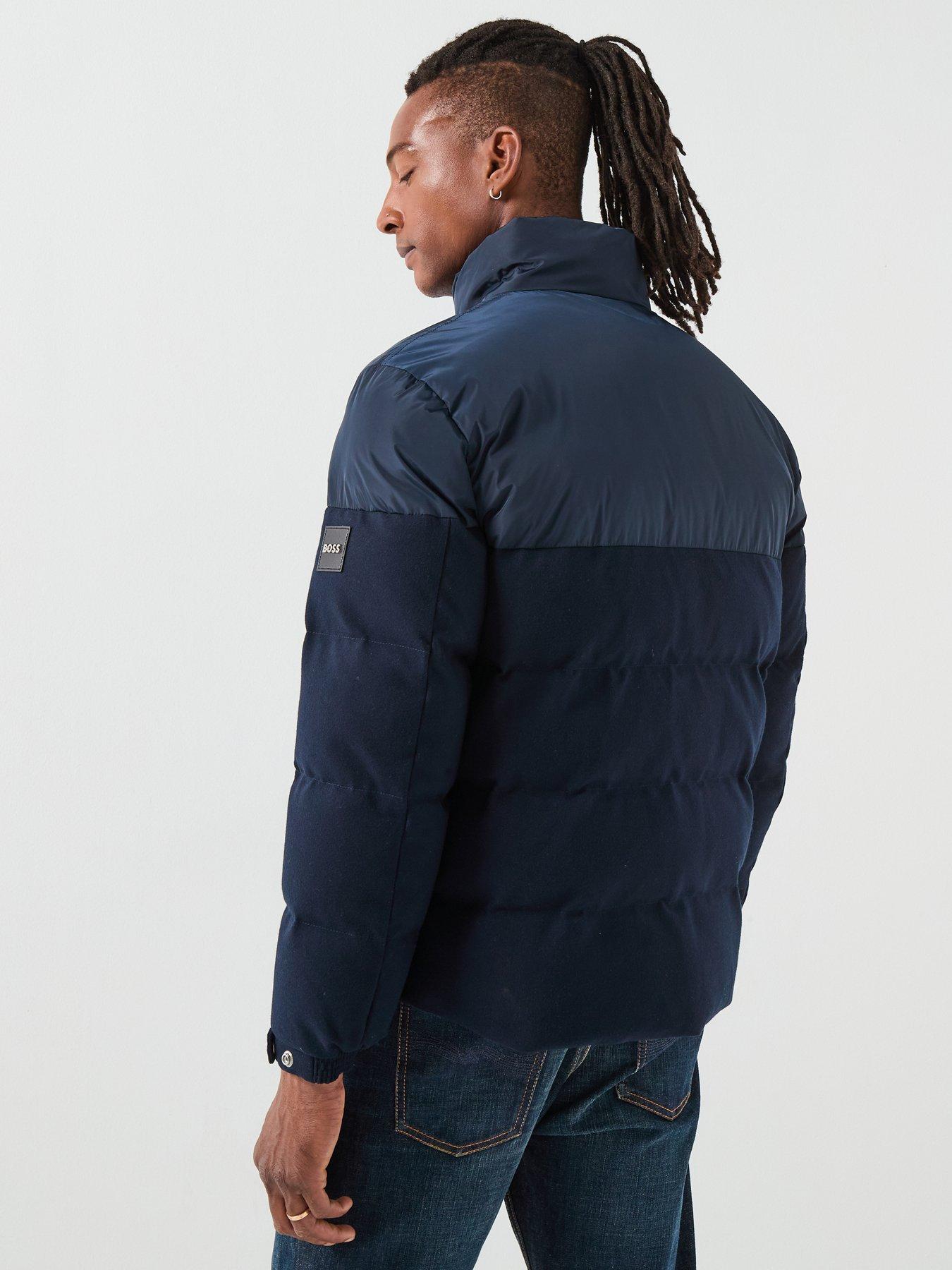  image of boss-h-clanello1-nylonflannel-quilted-jacket-navy