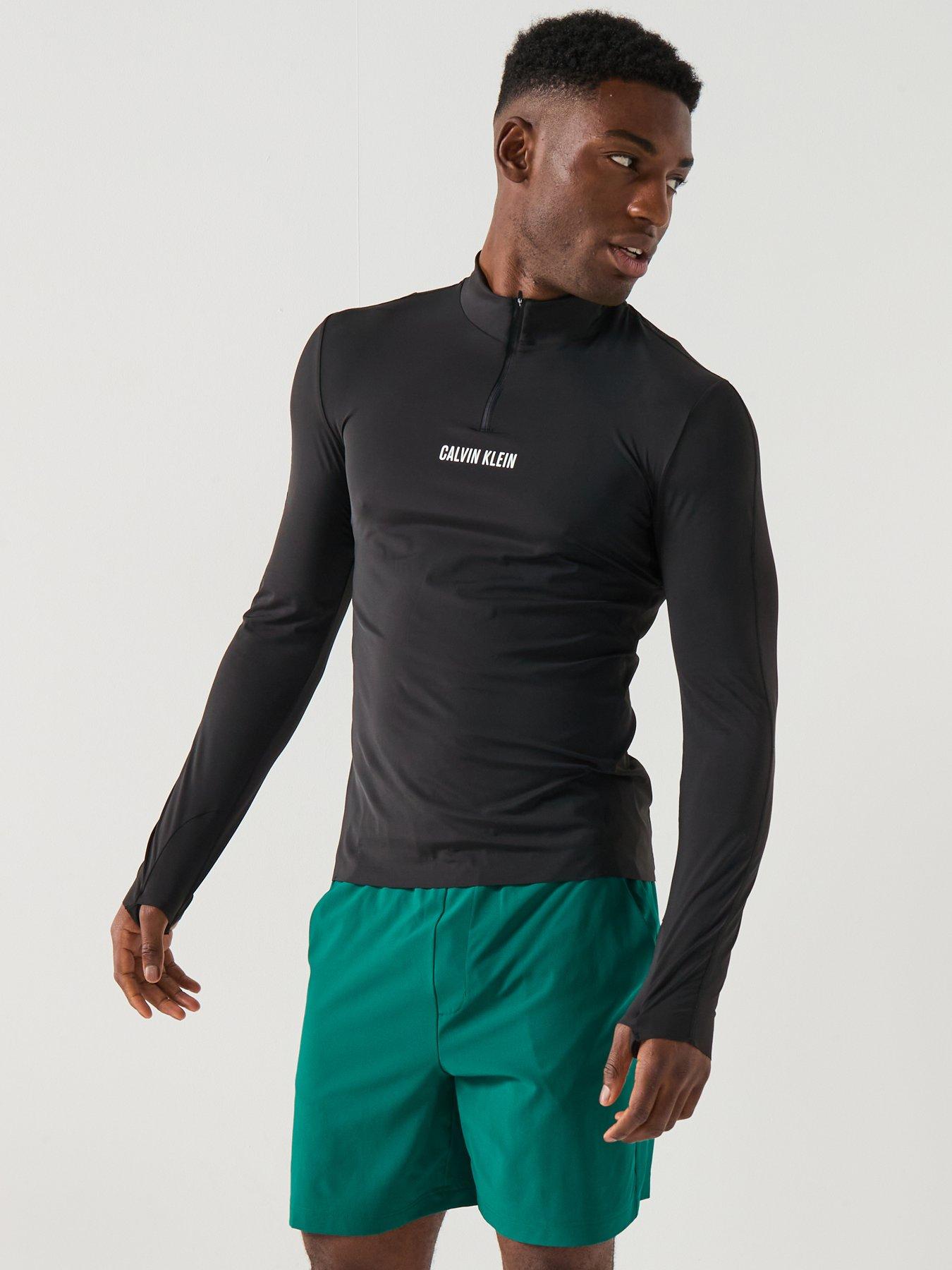 Image 6 of 6 of Calvin Klein Sport Ck Sport Icon Performance Woven Shorts - Green