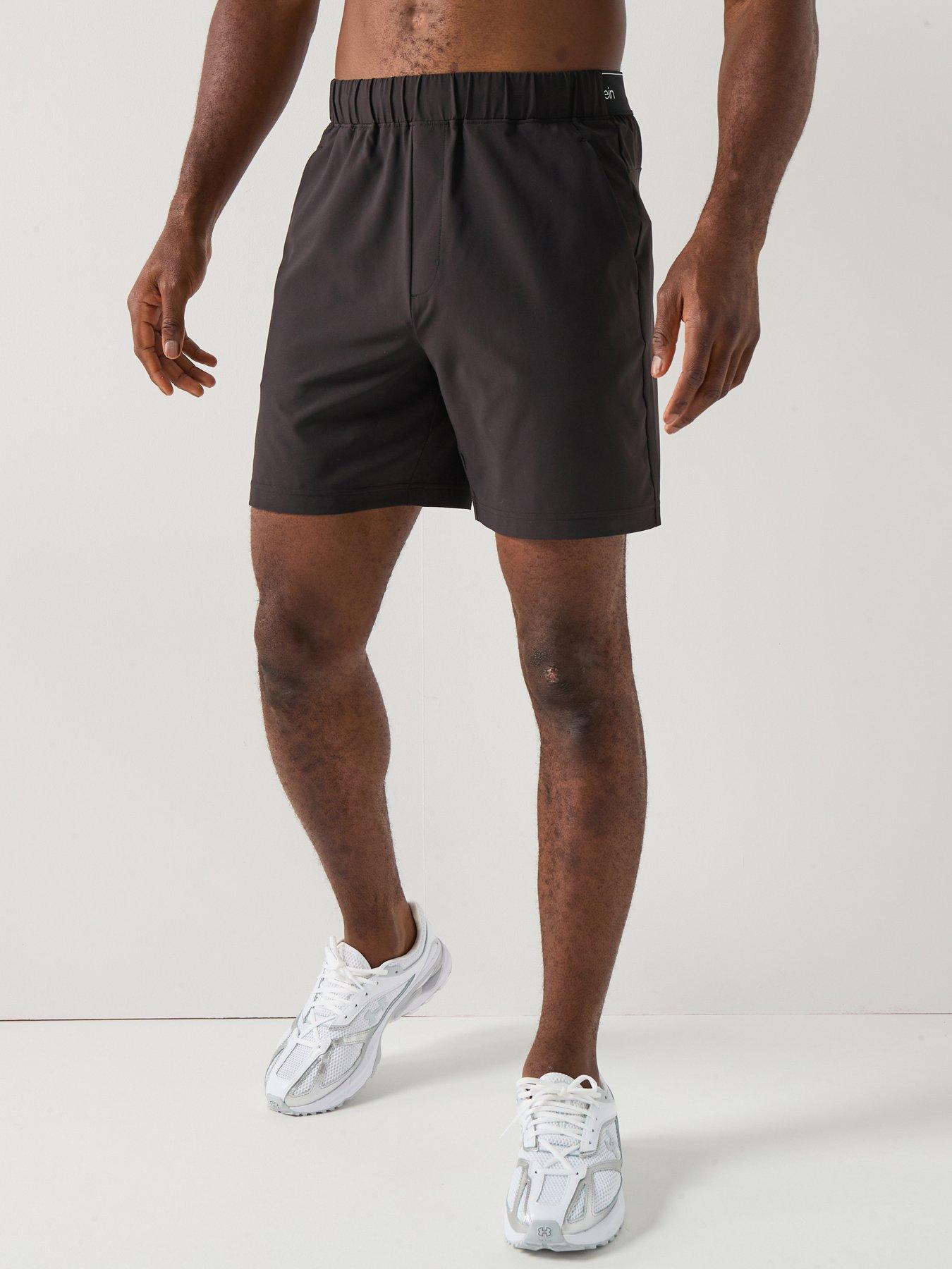 undefined CK Icon Performance Woven Shorts - Black