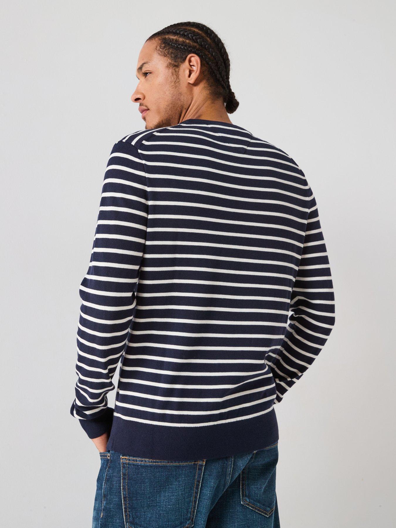 Image 2 of 4 of Tommy Hilfiger Essential Cotton Crew Neck Knitted Jumper - Navy