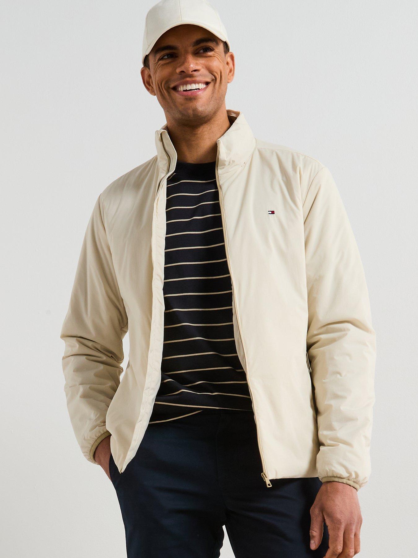 Image 4 of 6 of Tommy Hilfiger Lightweight Blouson Jacket - Light Natural