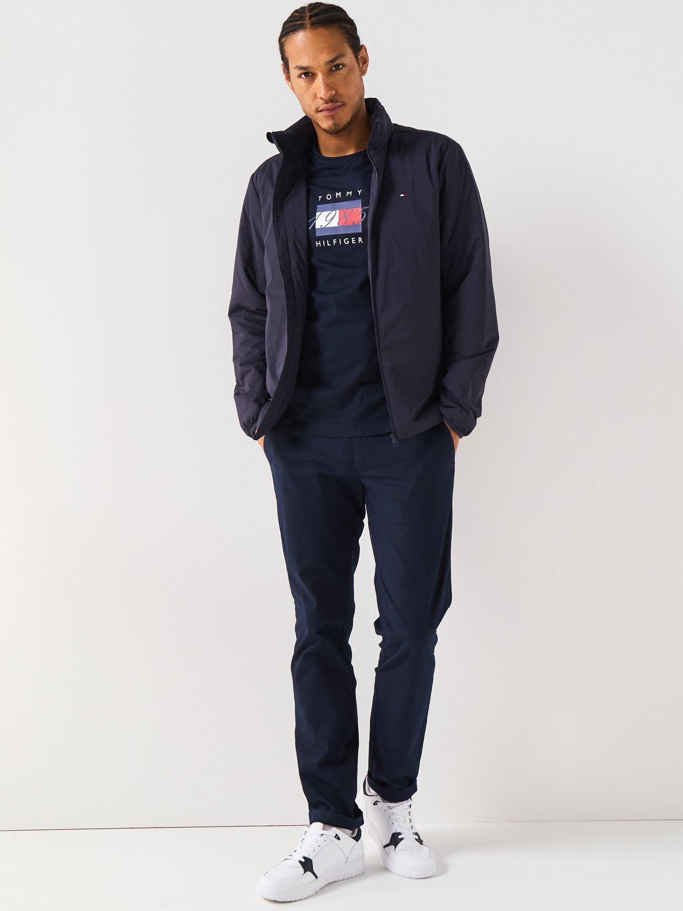 Image 3 of 6 of Tommy Hilfiger Lightweight Blouson Jacket - Navy