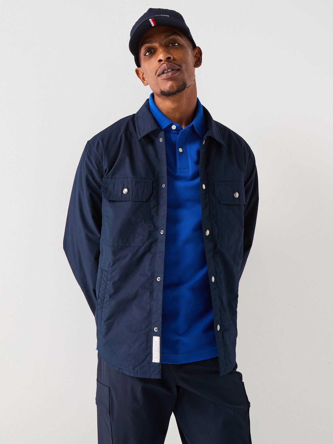 Tommy Hilfiger Padded Overshirt - Navy