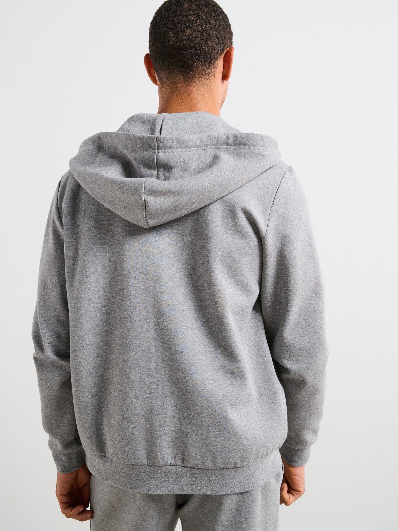 Image 2 of 4 of Tommy Hilfiger Essential Intechno Zip Hoodie - Grey