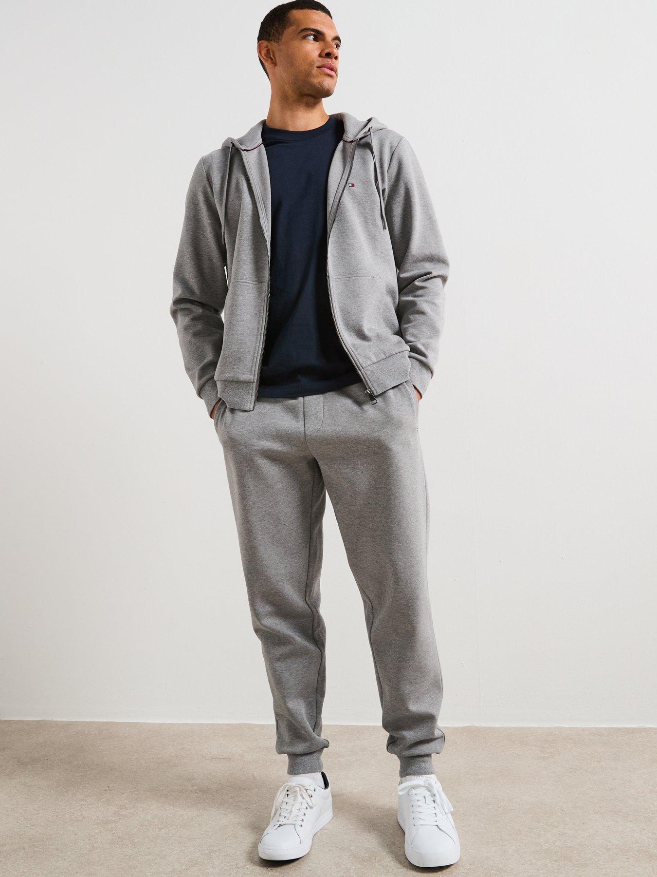 Image 4 of 4 of Tommy Hilfiger Essential Intechno Zip Hoodie - Grey