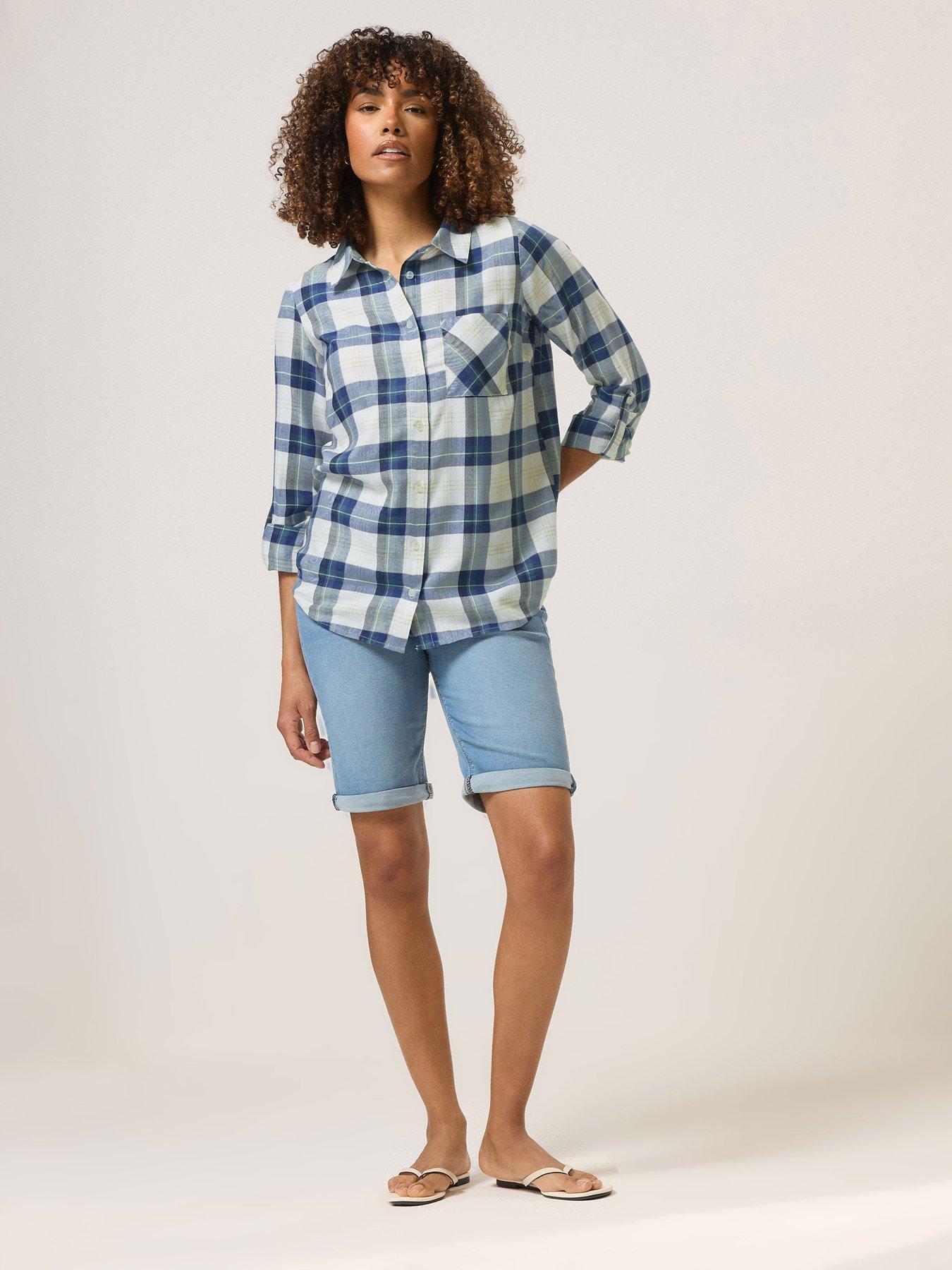  image of mco-check-shirt-blue