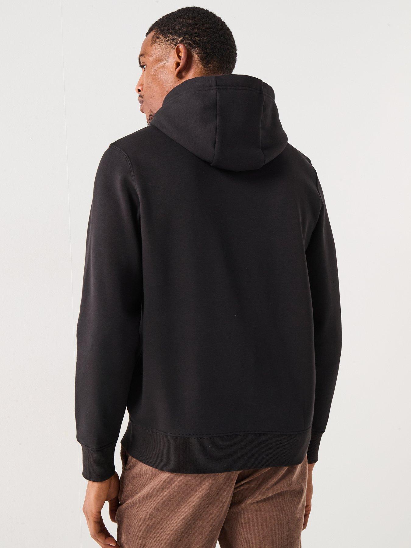 Image 2 of 4 of Tommy Hilfiger Oval Graphic Hoodie - Black