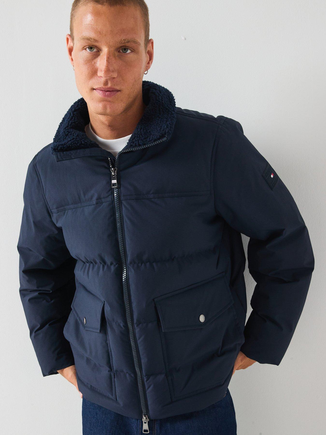 Image 5 of 6 of Tommy Hilfiger Rockie Utility Hooded Jacket - Navy