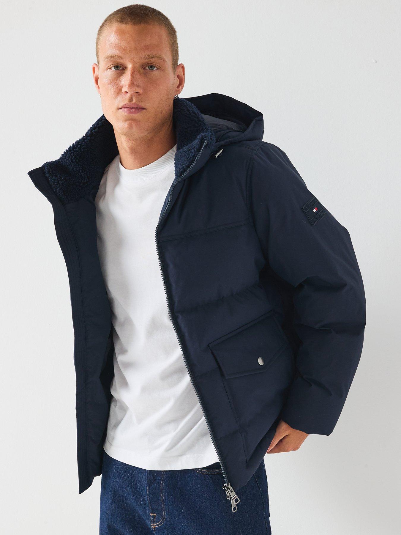 Image 6 of 6 of Tommy Hilfiger Rockie Utility Hooded Jacket - Navy