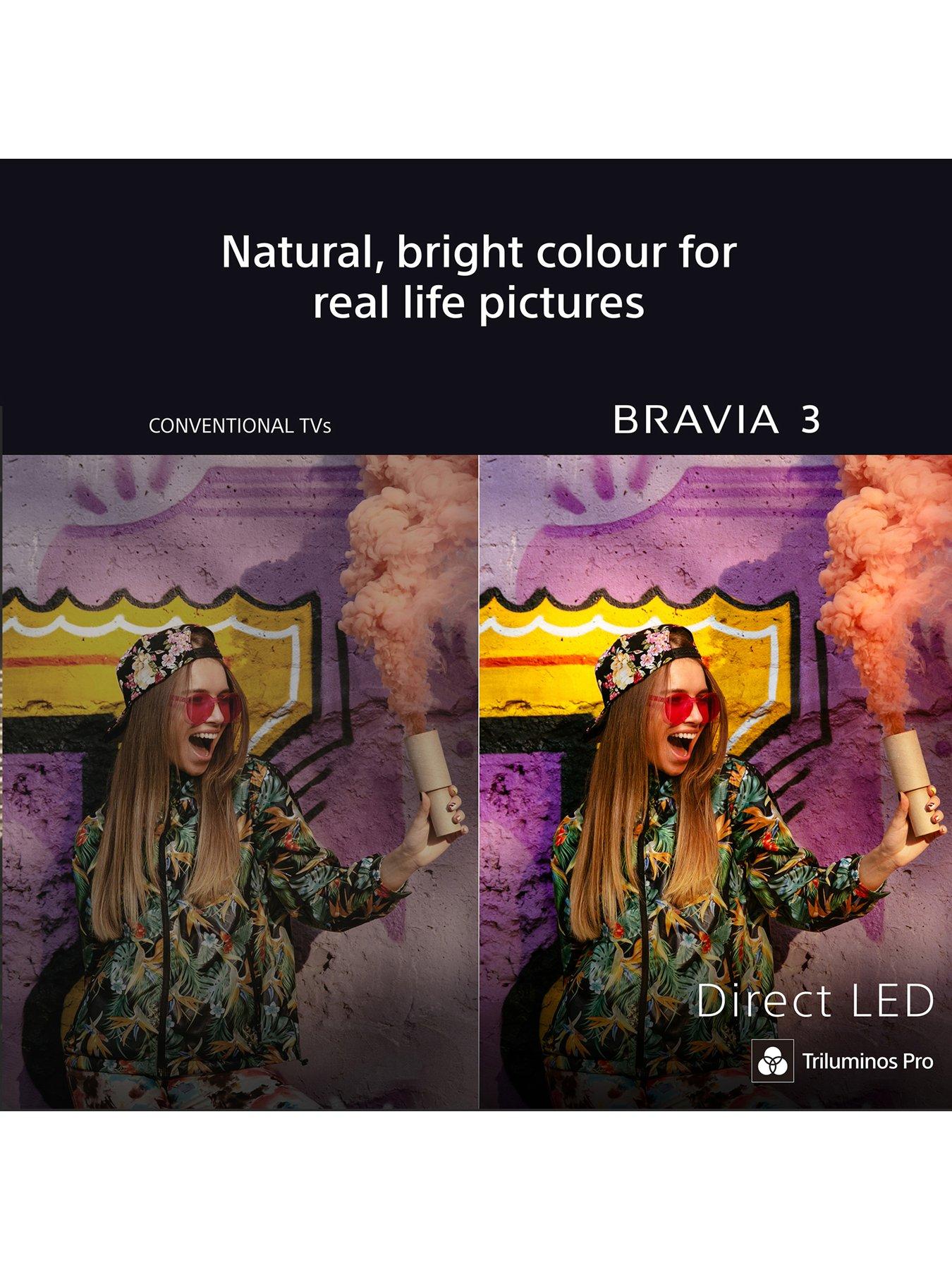 Image 3 of 8 of Sony Sony Bravia 3 55" LED UltraHD 4K HDR Smart TV - K55S35BP.UKA