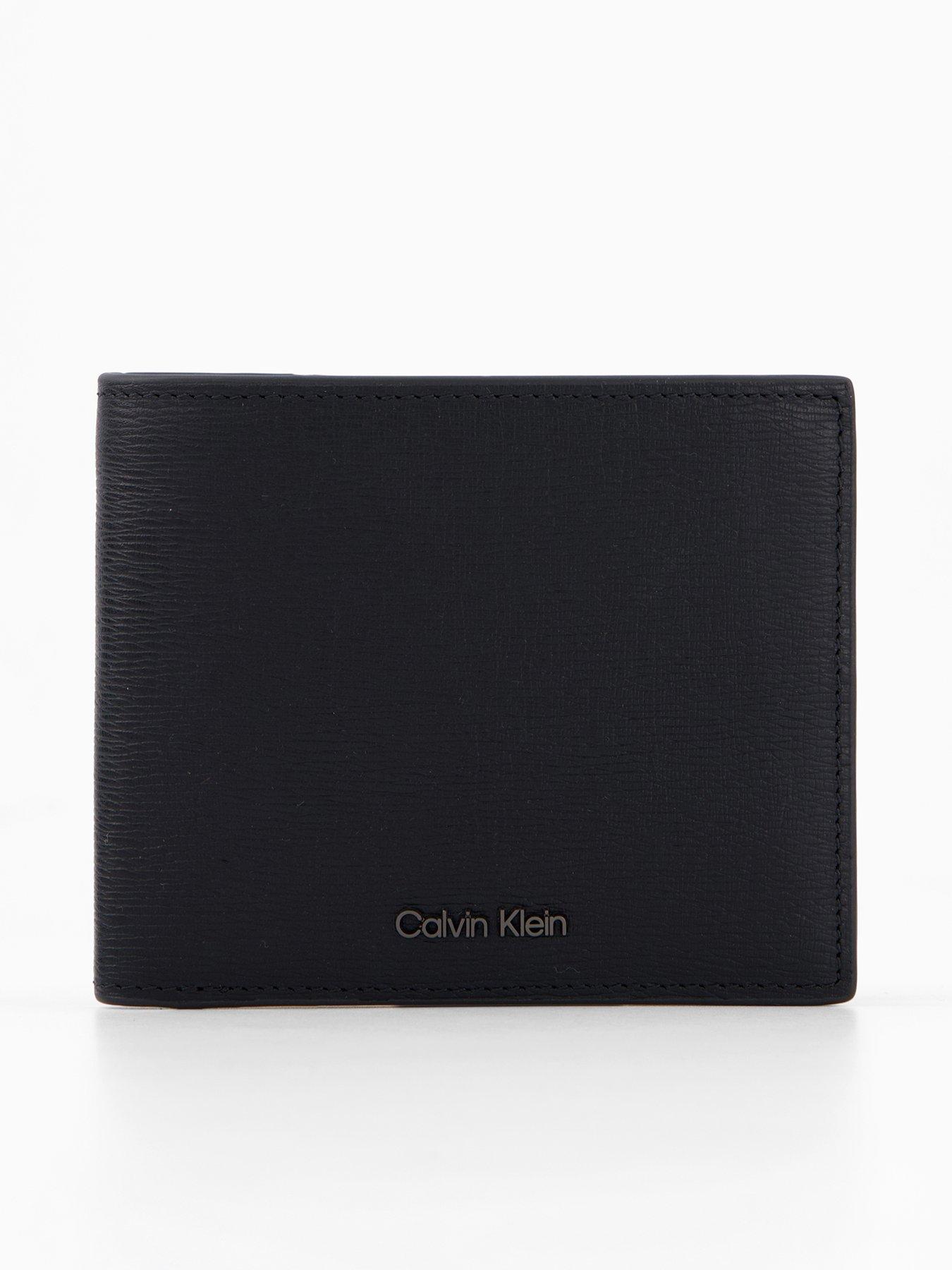Calvin Klein Saffiano Billfold Wallet - Black