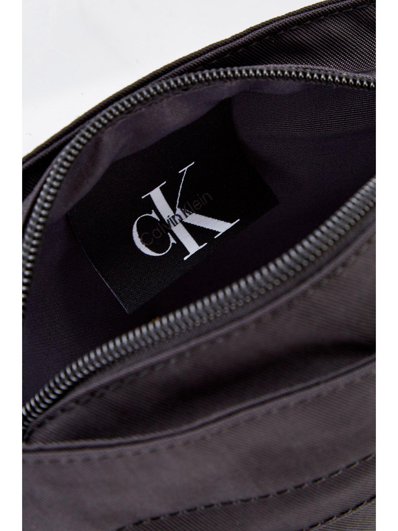 Image 4 of 4 of Calvin Klein Bold Flatpack Cross Body Bag - Black