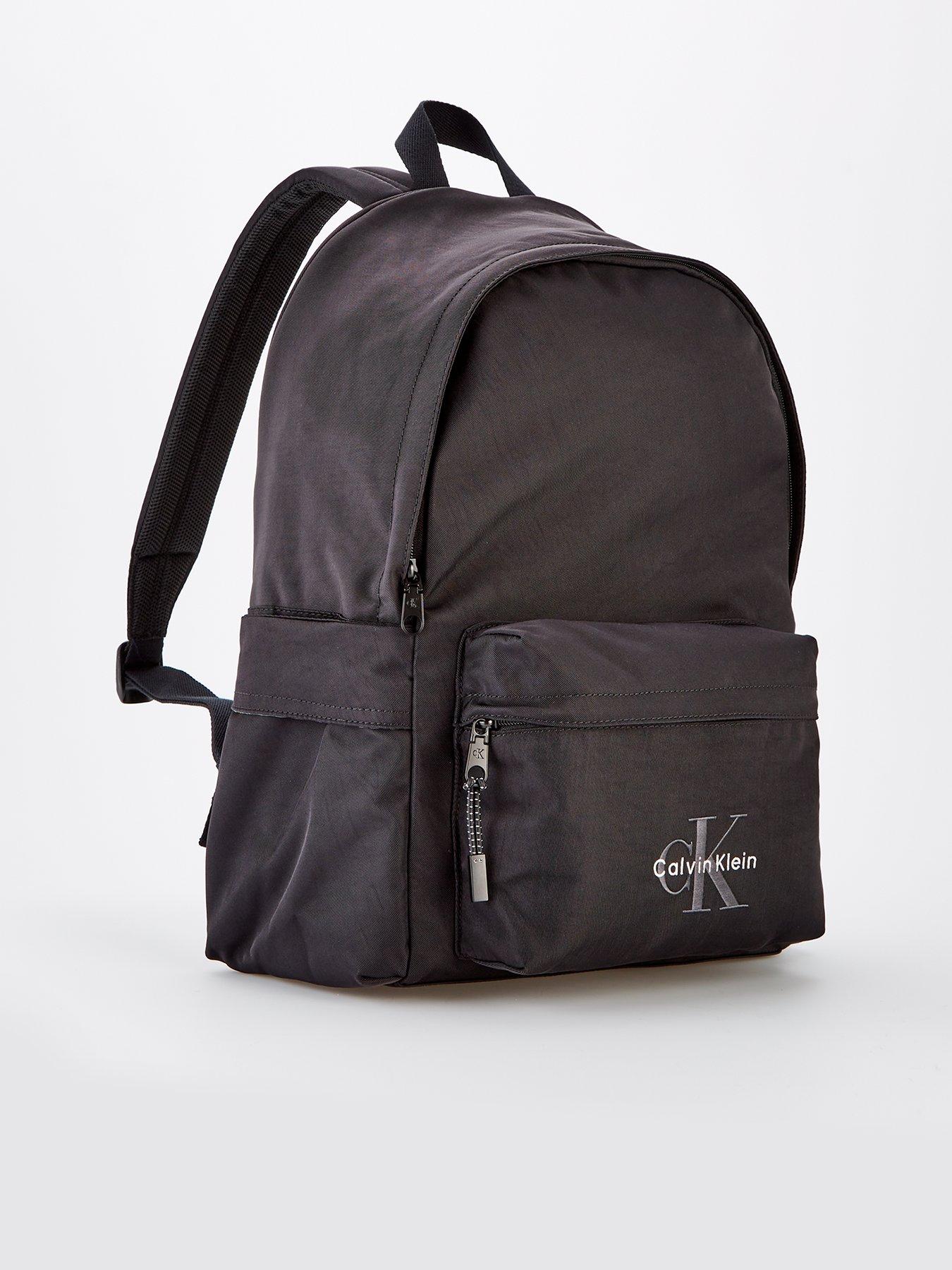 Image 2 of 4 of Calvin Klein Bold Round Backpack - Black