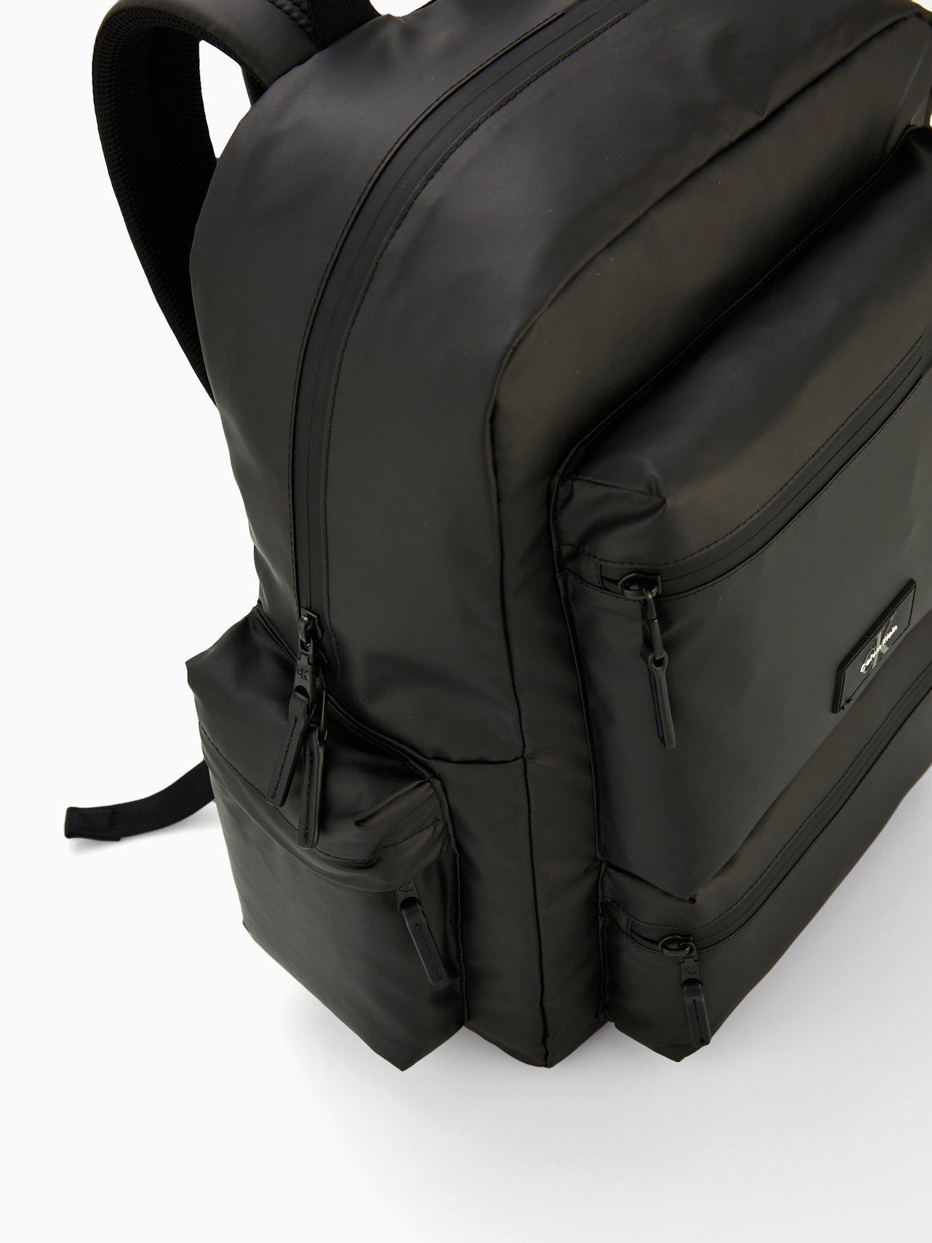 Image 4 of 4 of Calvin Klein Utility Pocket Backpack - Black