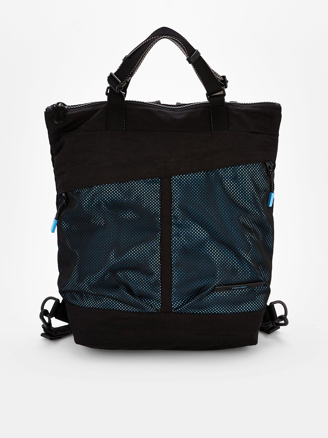 undefined Mesh Convertible Helmet Backpack - Black