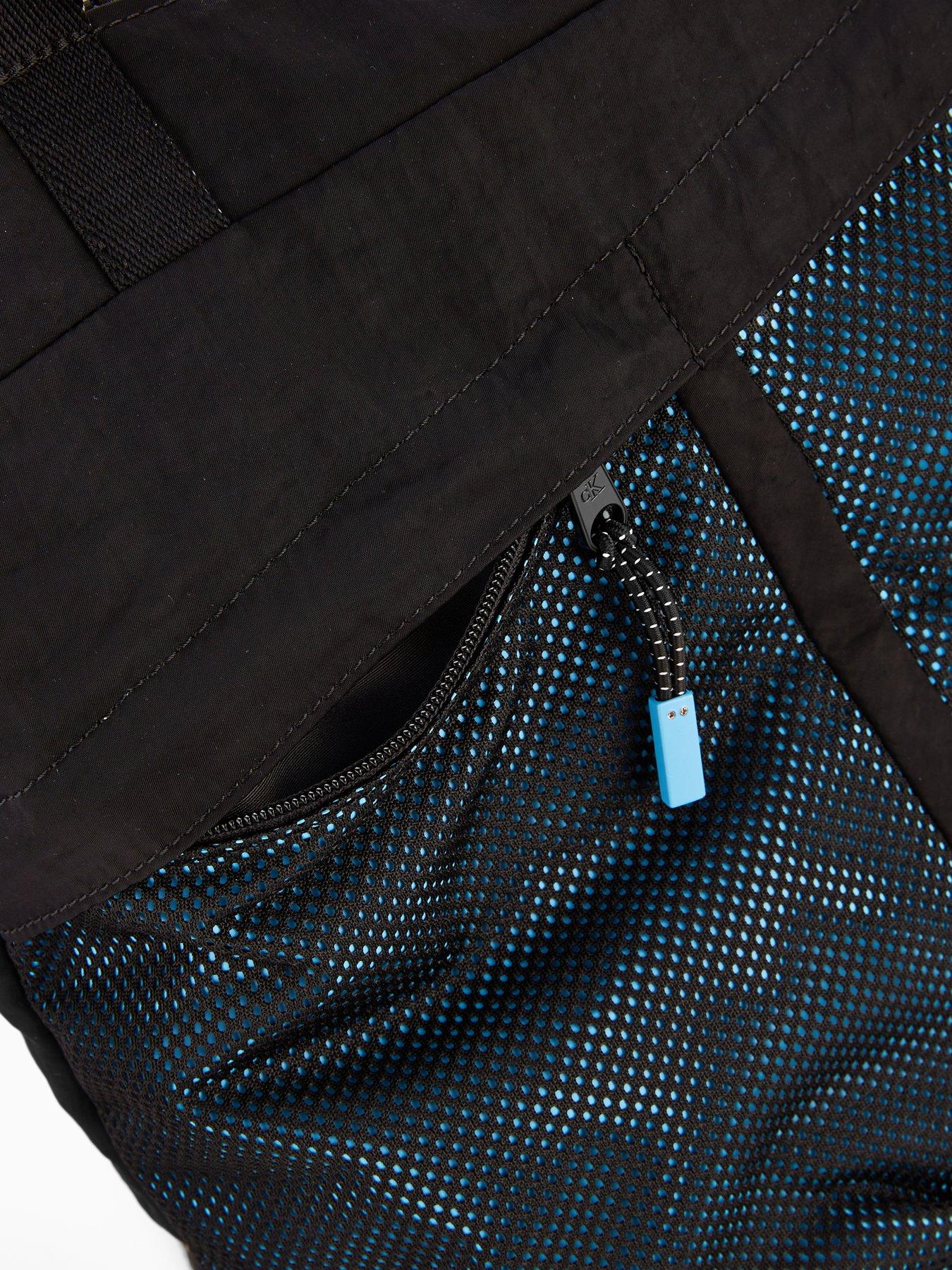 Image 4 of 5 of Calvin Klein Mesh Convertible Helmet Backpack - Black